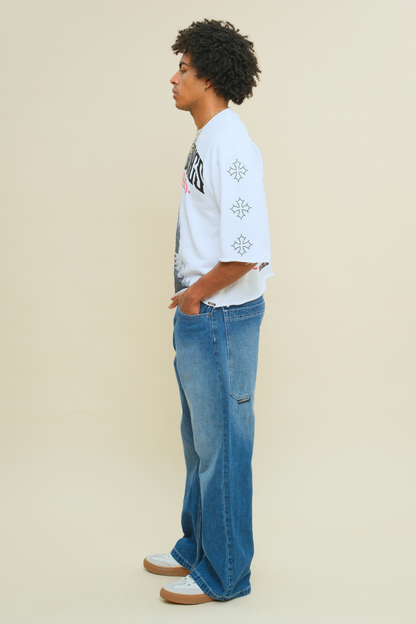 Ultra Baggy Y2K Wide-Leg Denim Jeans