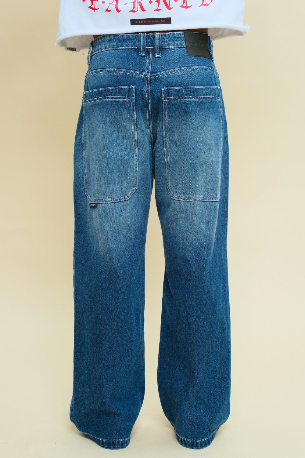 Ultra Baggy Y2K Wide-Leg Denim Jeans