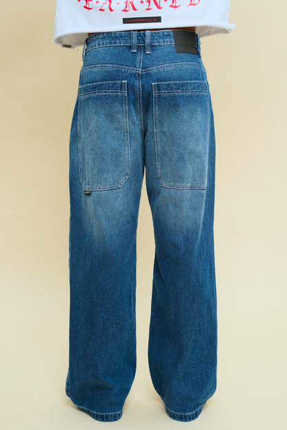 Ultra Baggy Y2K Wide-Leg Denim Jeans