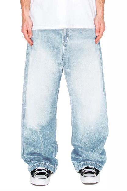 Ultra Baggy Y2K Wide-Leg Denim Jeans