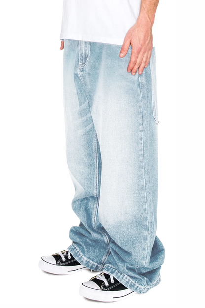 Ultra Baggy Y2K Wide-Leg Denim Jeans