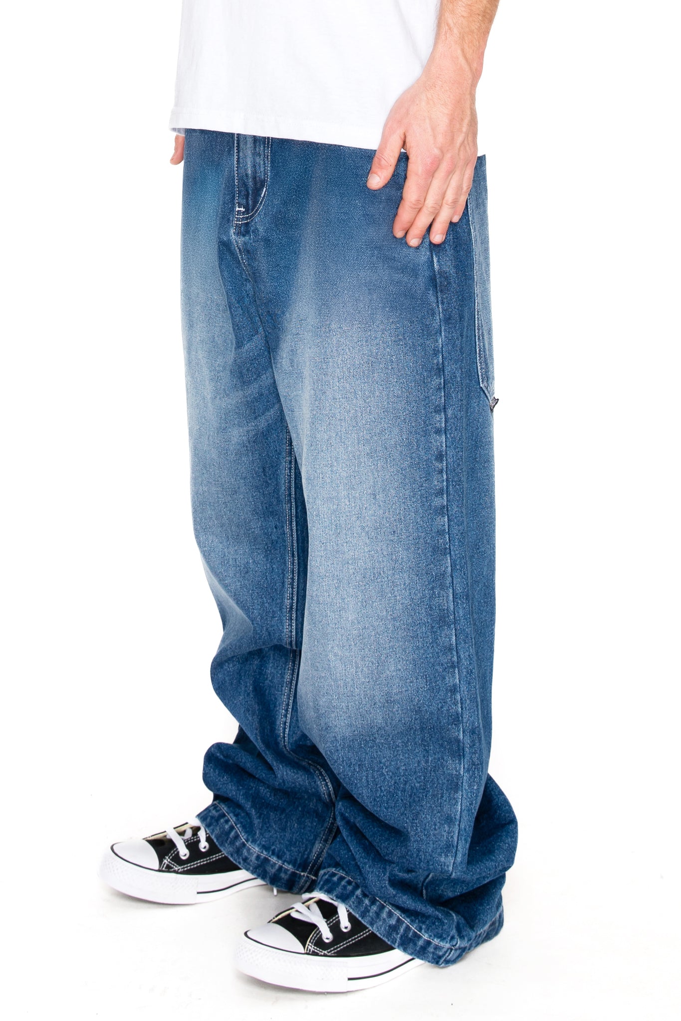 TITAN Ultra Baggy Y2K Wide-Leg Denim Jeans