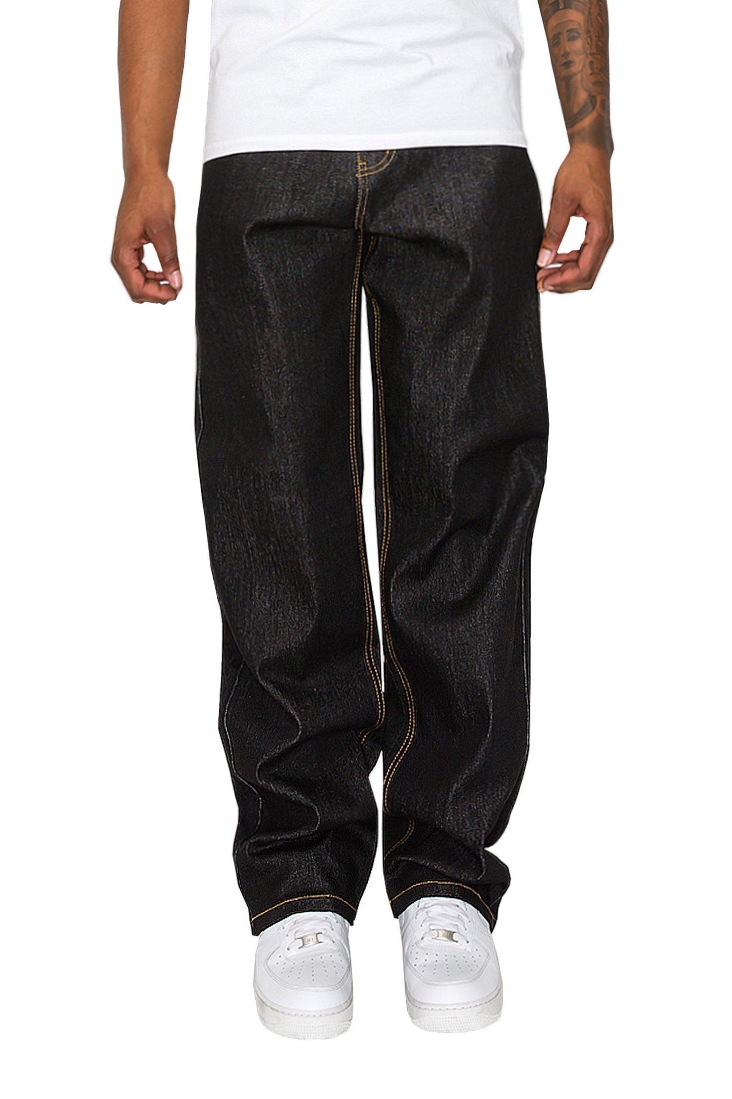 Raw Baggy Denim Jeans