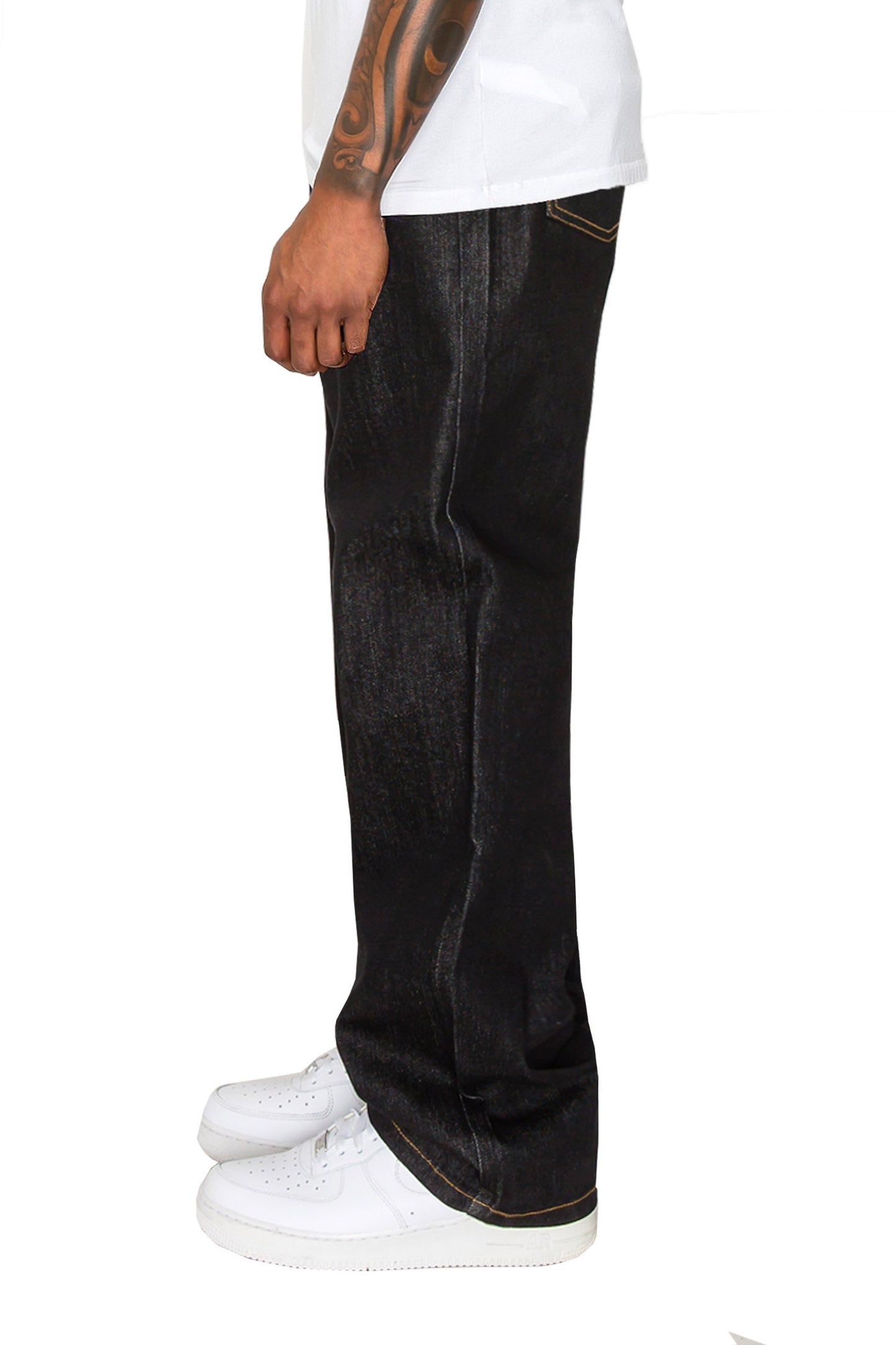 Raw Baggy Denim Jeans