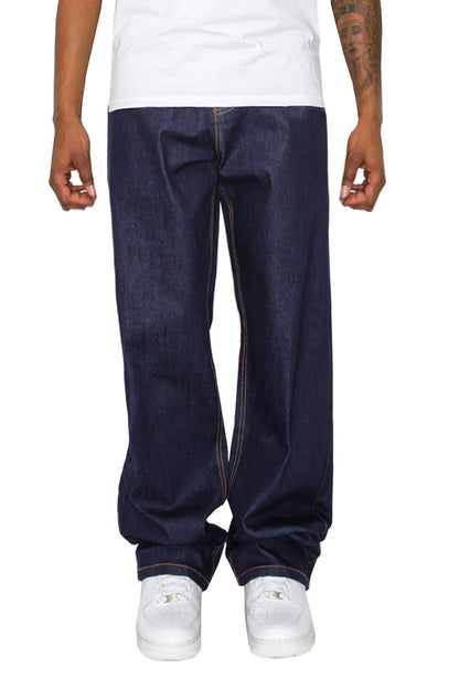 Raw Baggy Denim Jeans
