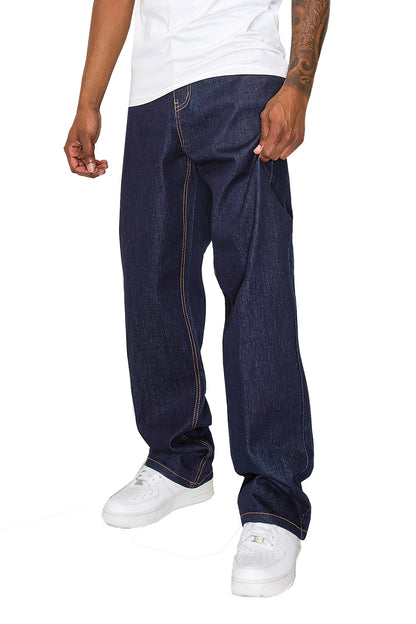 Raw Baggy Denim Jeans