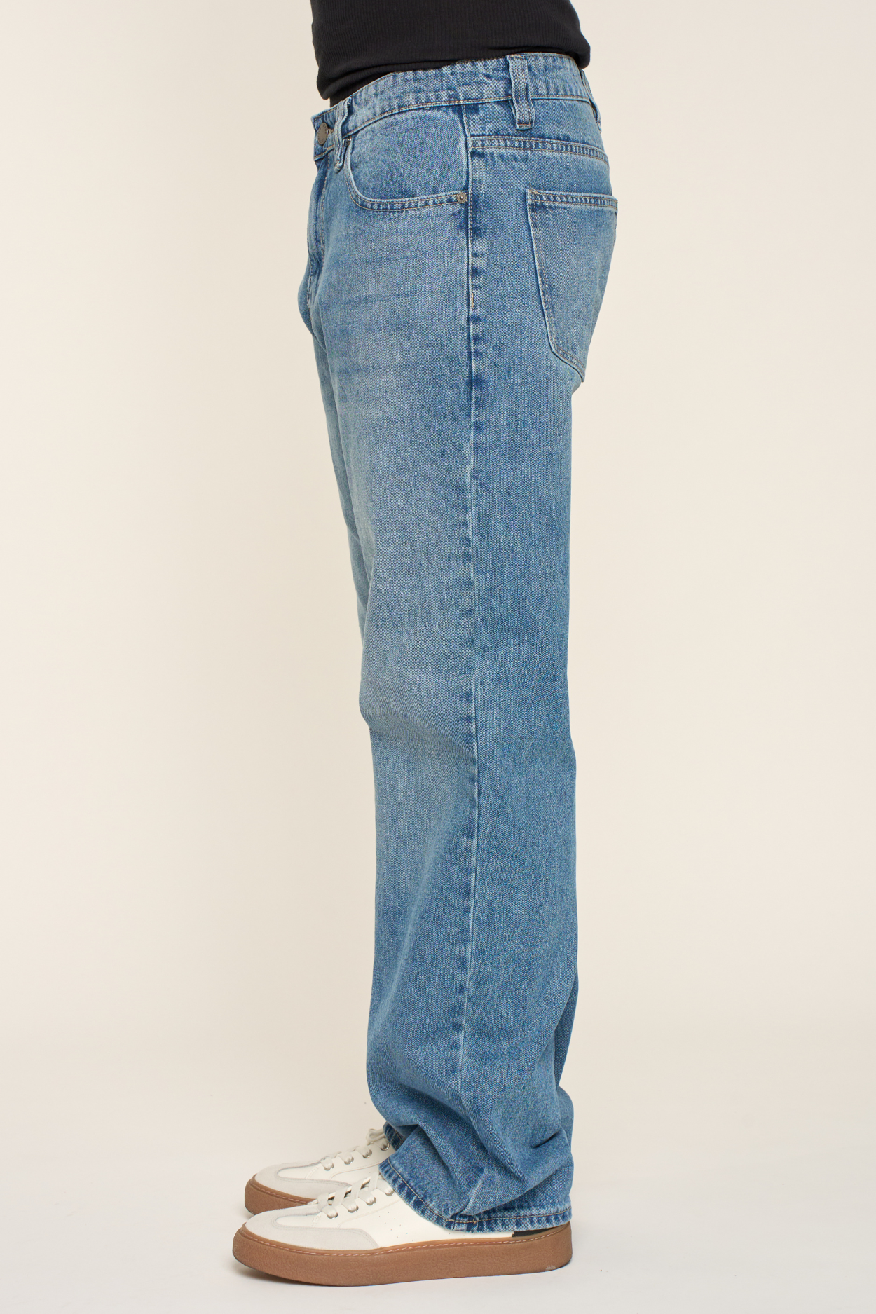 Straight Baggy Denim Jeans
