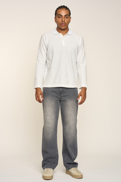 Straight Baggy Denim Jeans