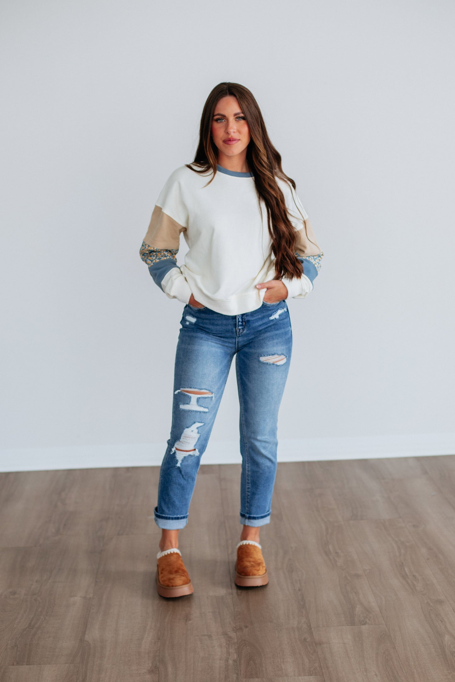Wesla Colorblock Top