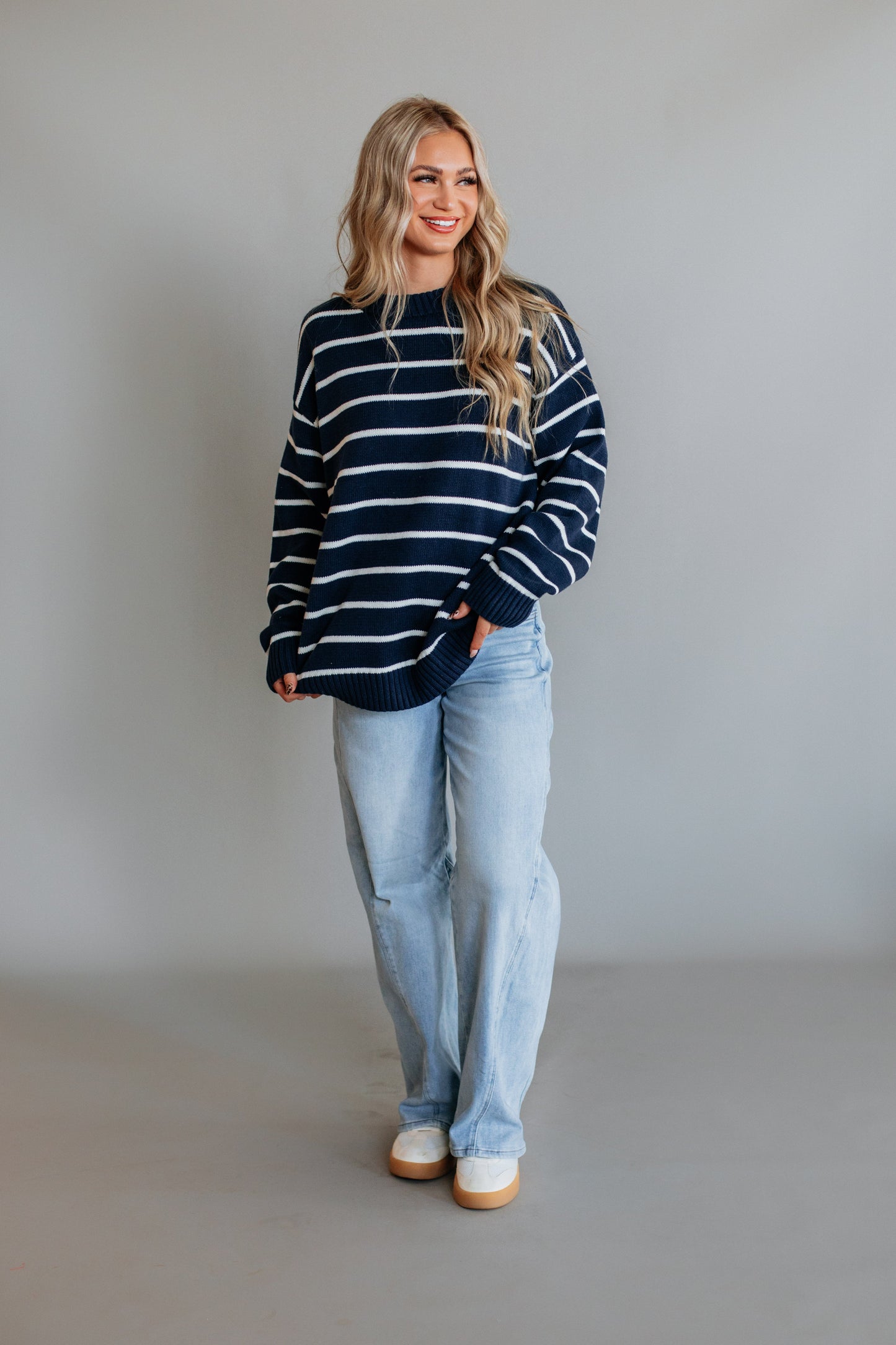 Yasmeen Striped Sweater