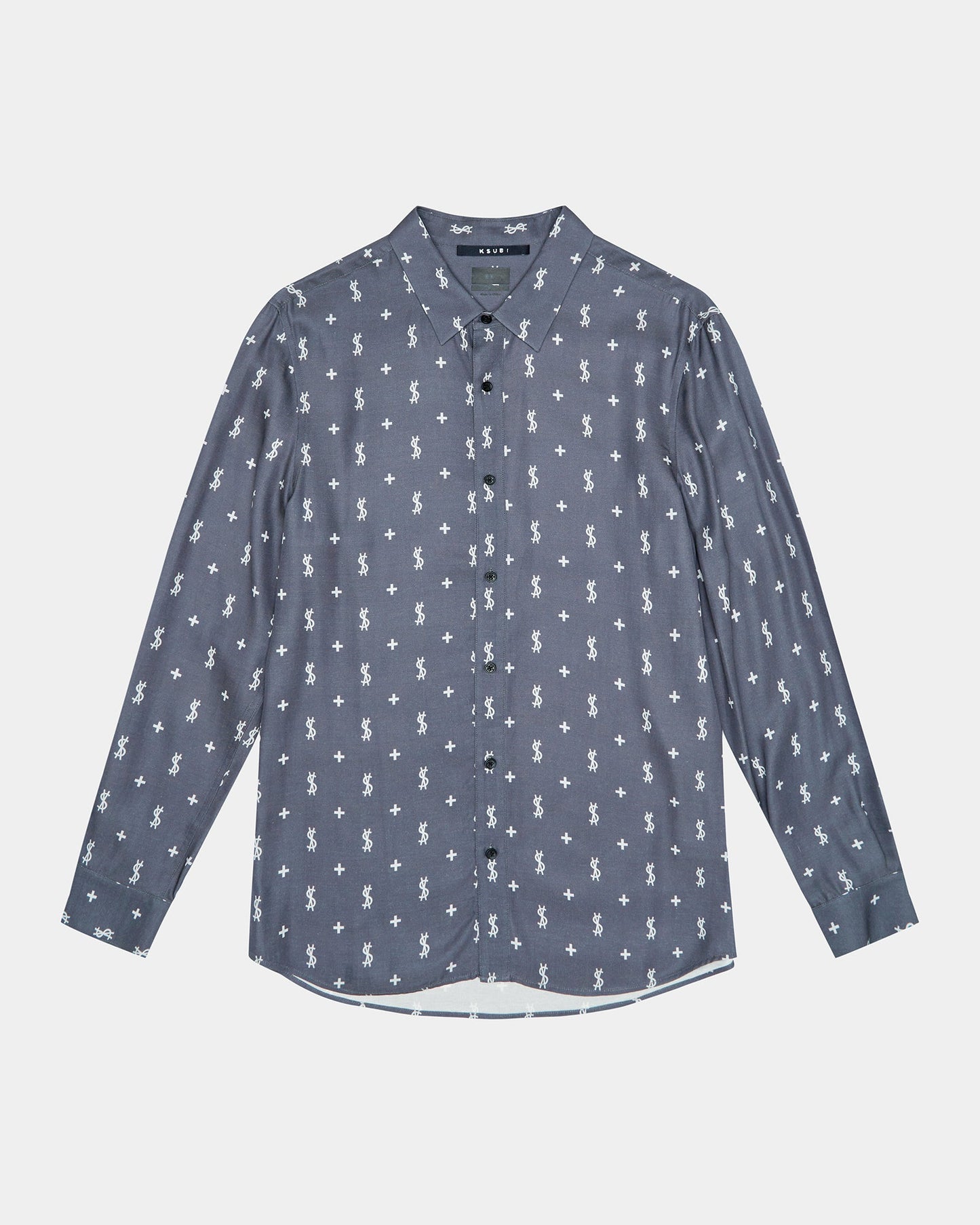 DOLLAGRAM DOWNTOWN LS SHIRT BLACK