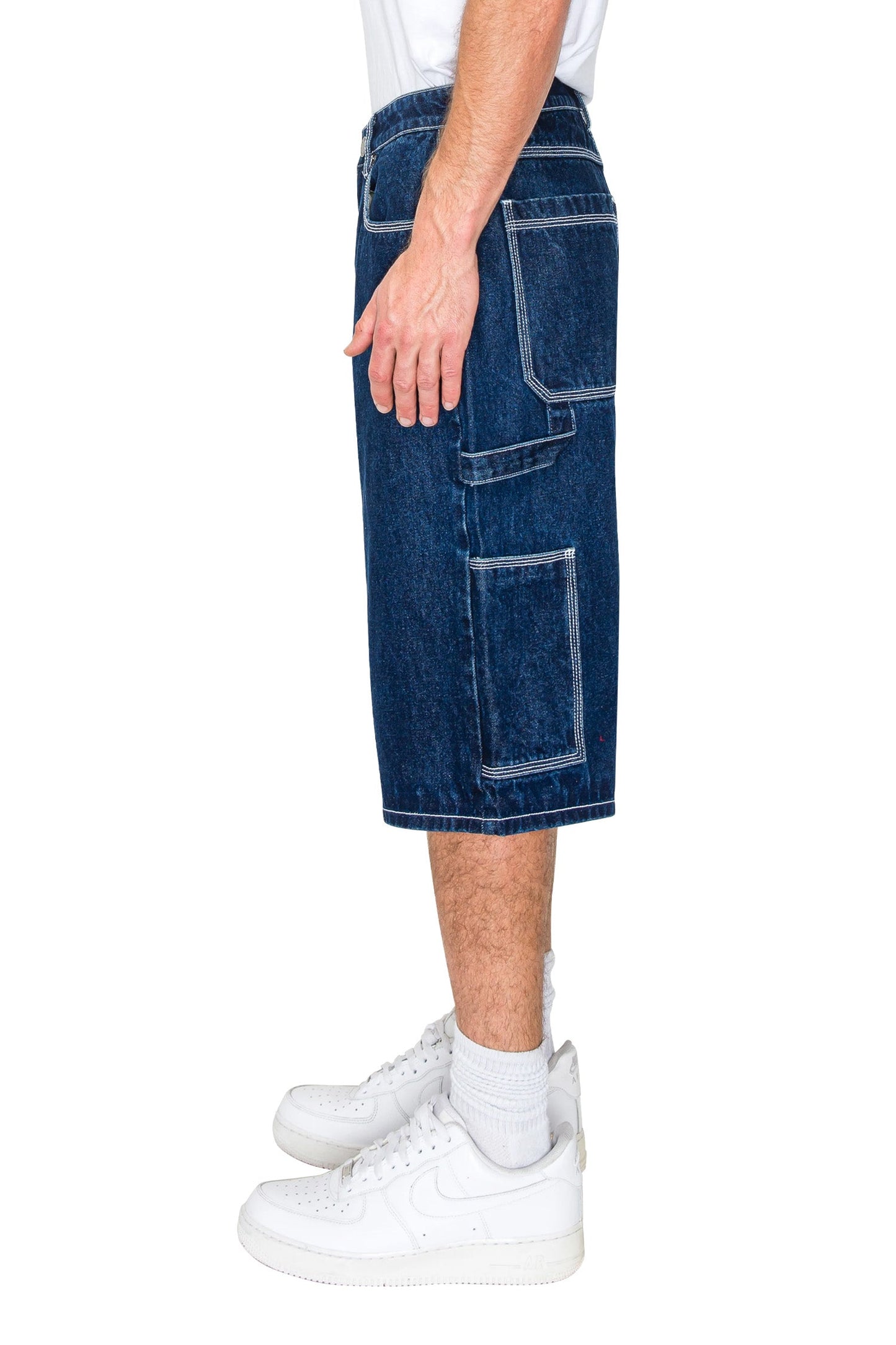 Men's Baggy Fit Carpenter Denim Shorts