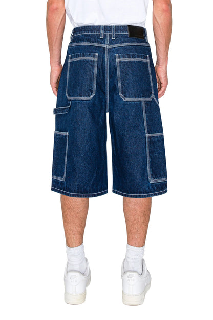 Men's Baggy Fit Carpenter Denim Shorts