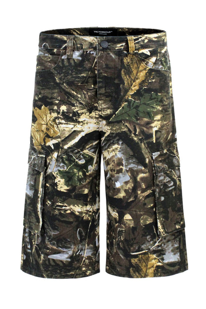 Men's Baggy Fit Hunter Camo shorts