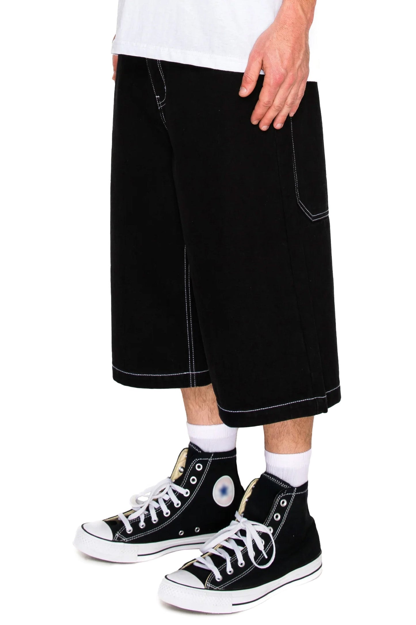 Men's Ultra Baggy Y2K Denim Jorts