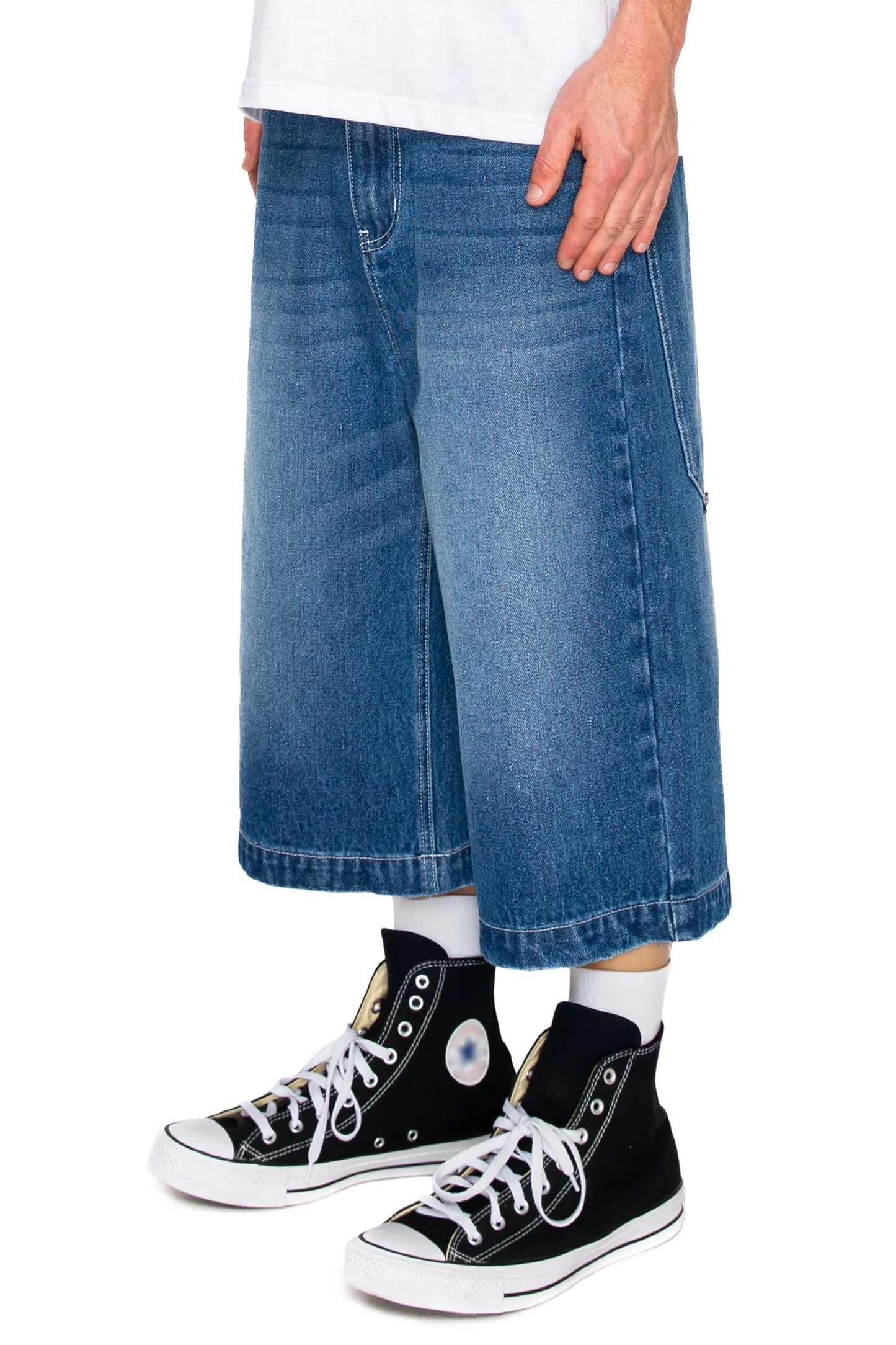 Men's Ultra Baggy Y2K Denim Jorts