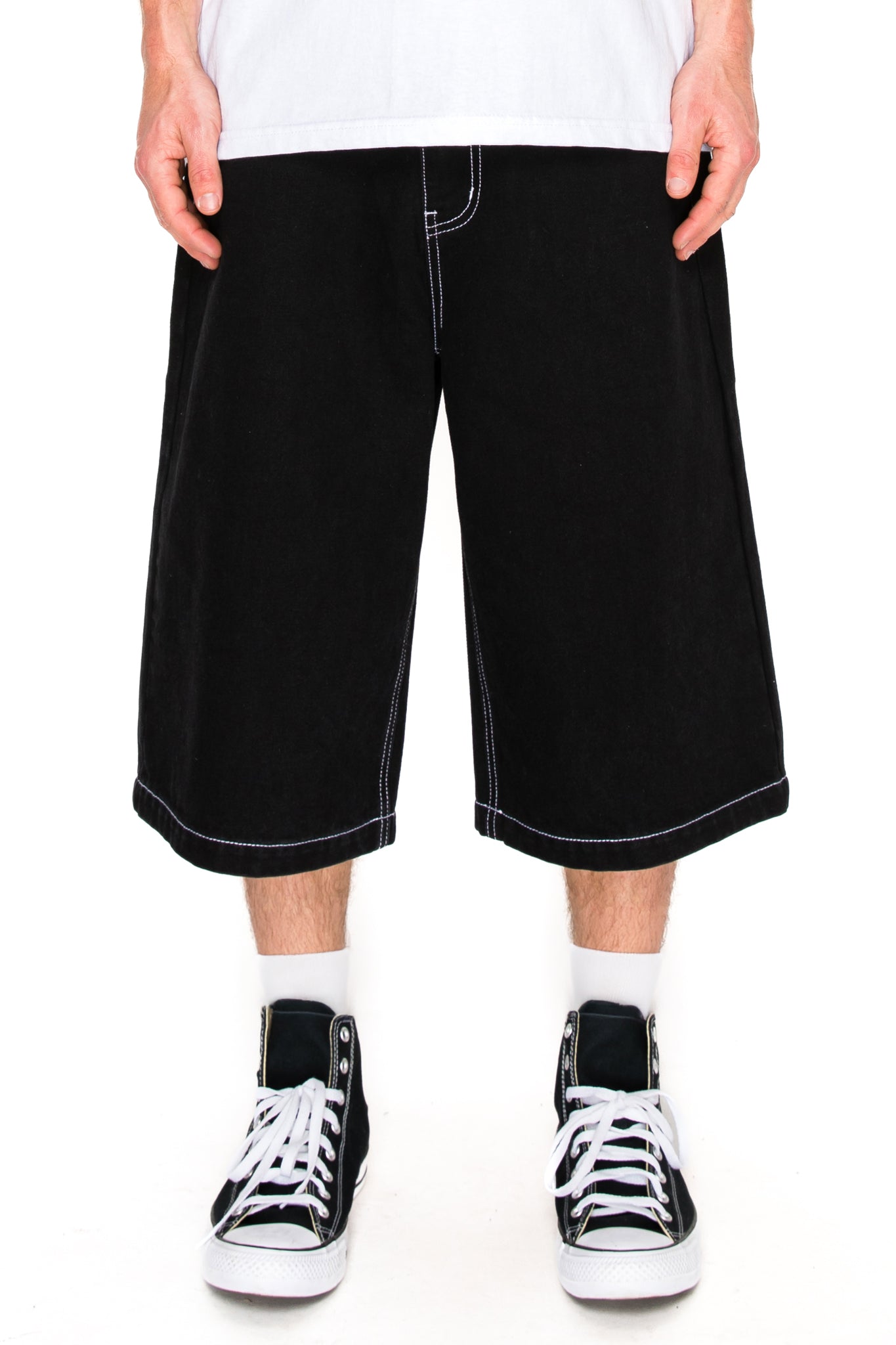 AEGIS Ultra Baggy Y2K Denim Jorts