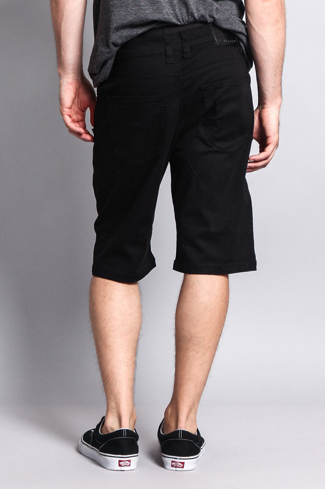 Patch Twill Shorts