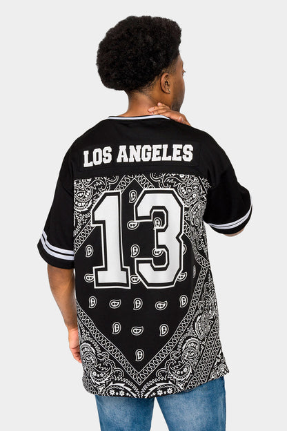 Bandana Paisley 13 Football Jersey