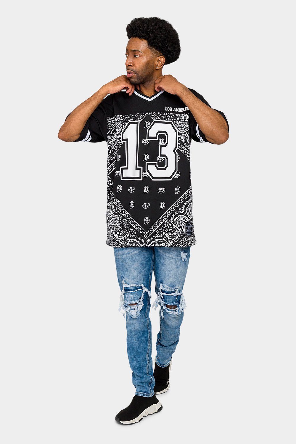 Bandana Paisley 13 Football Jersey