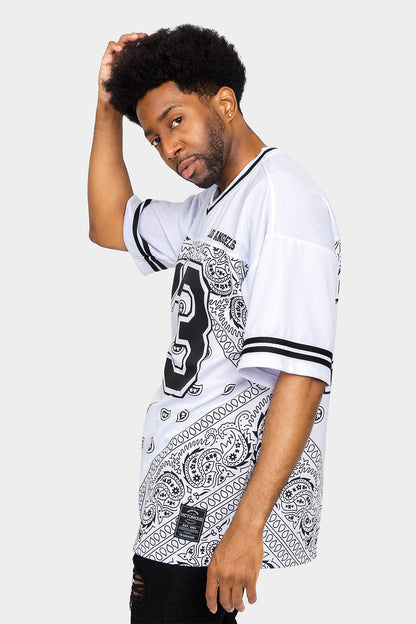 Bandana Paisley 13 Football Jersey