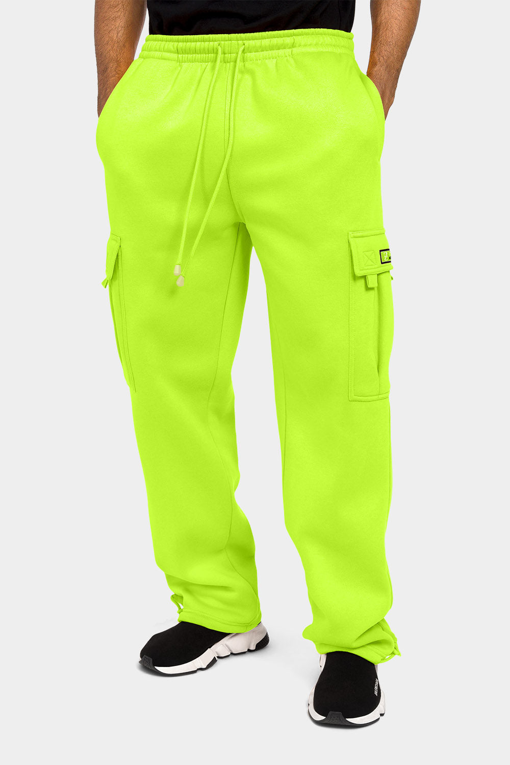 Neon Fleece Heavyweight Cargo Sweat Pants