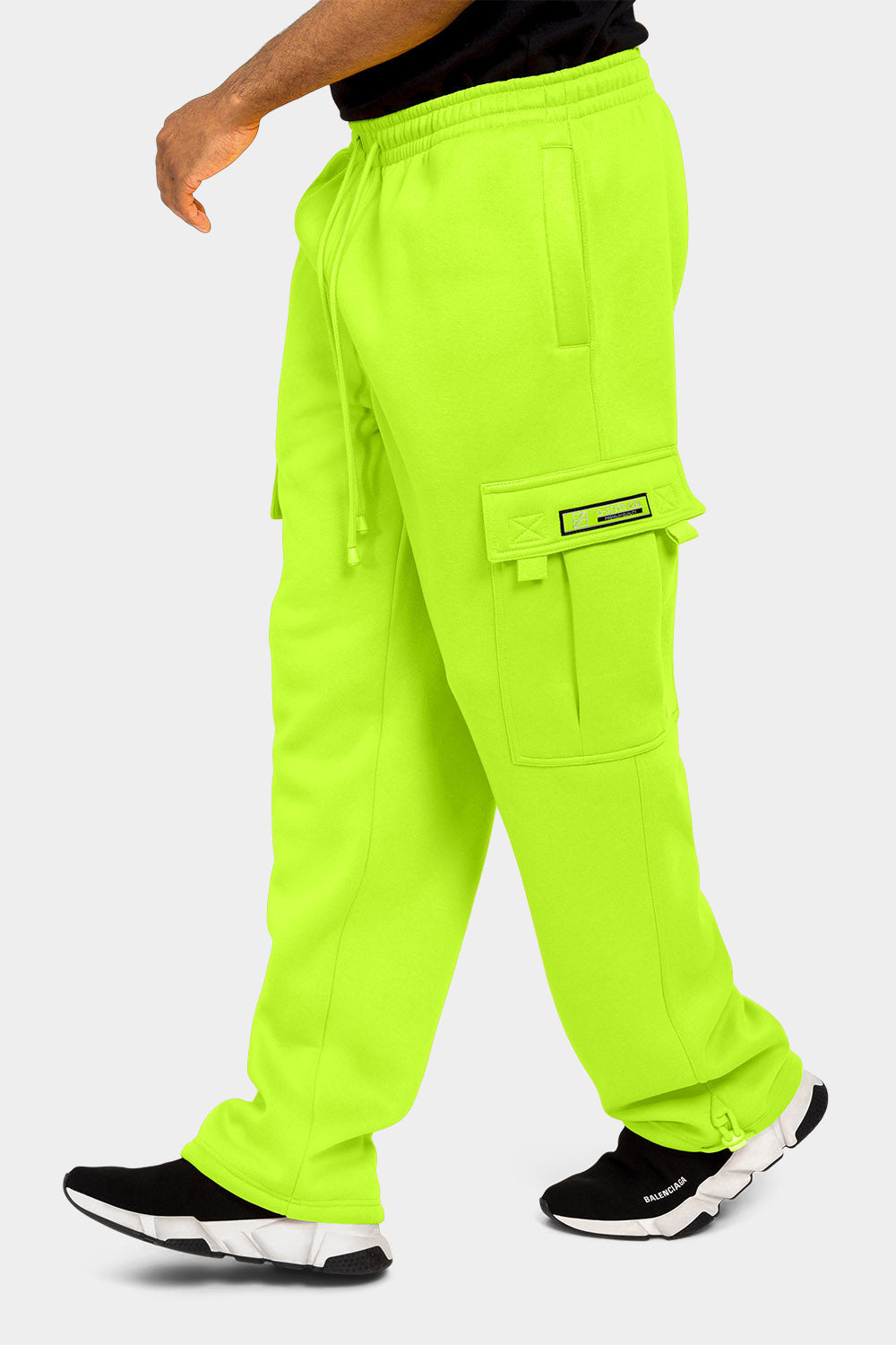 Neon Fleece Heavyweight Cargo Sweat Pants