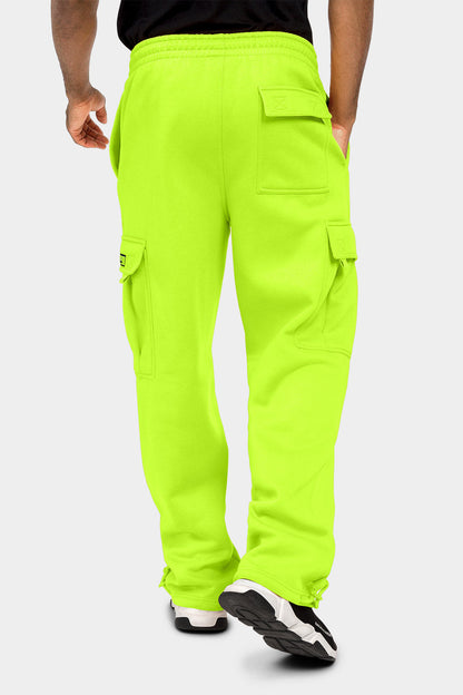 Neon Fleece Heavyweight Cargo Sweat Pants