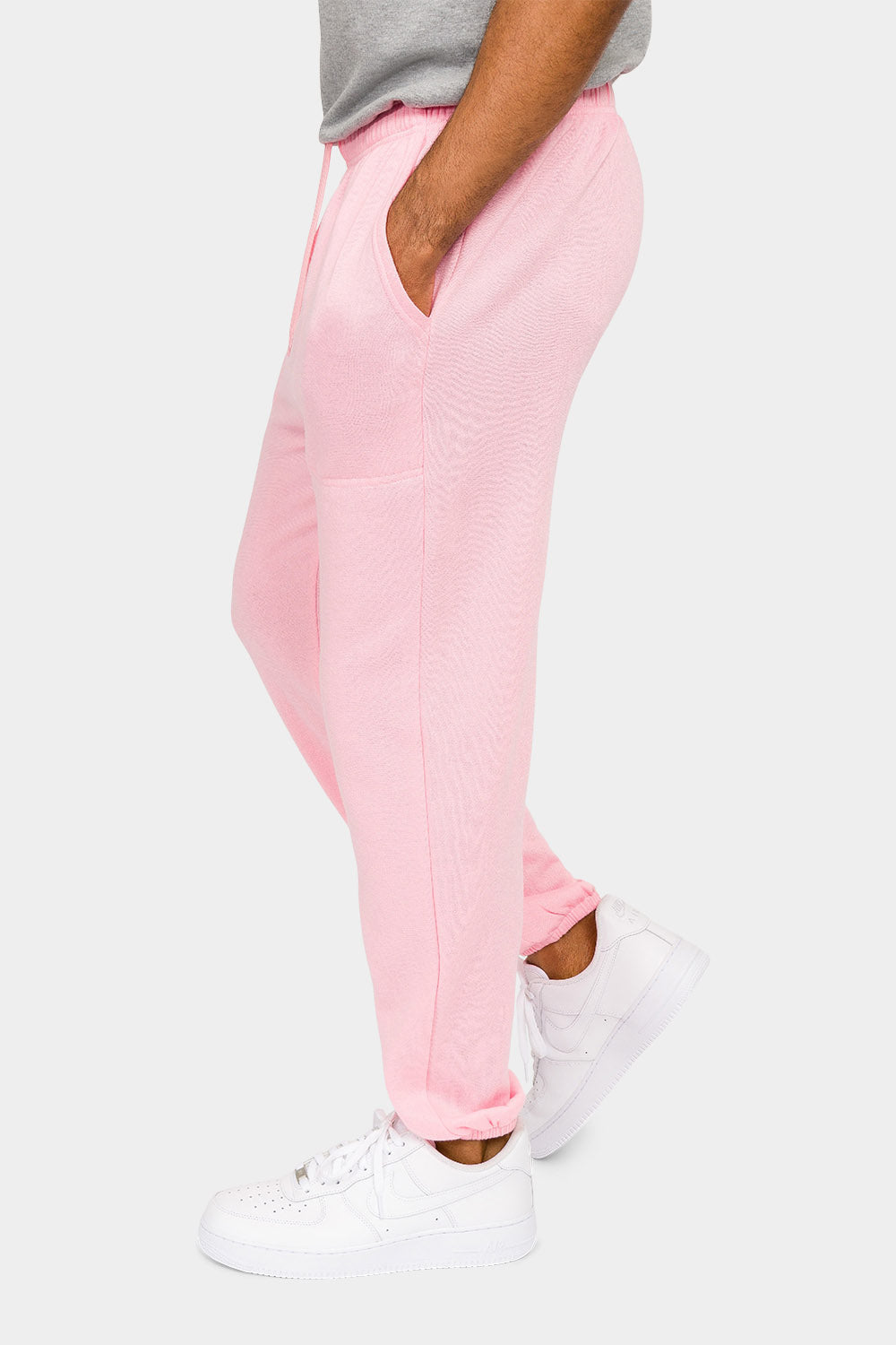 Essential Solid Lightweight Fleece Sweatpants
