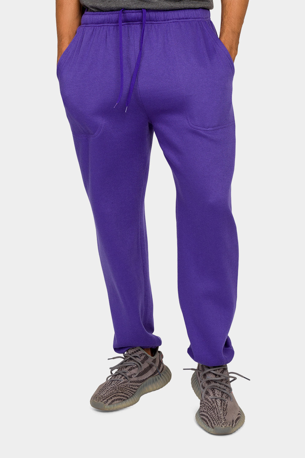 Essential Solid Lightweight Fleece Sweatpants