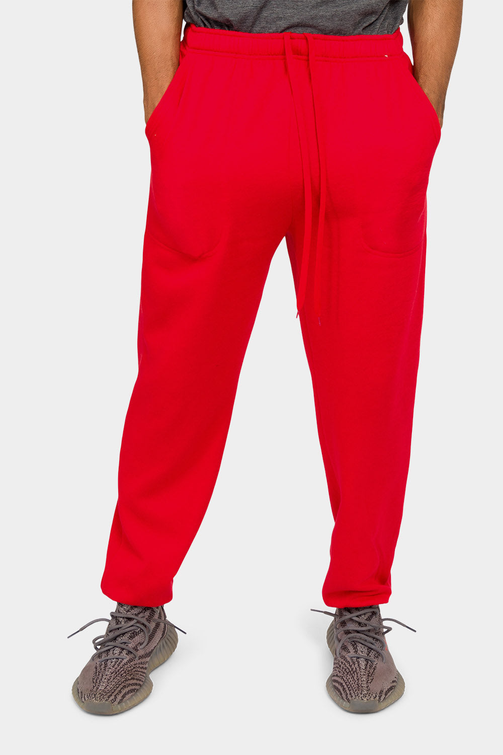 Essential Solid Lightweight Fleece Sweatpants
