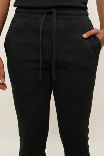 Flared Stacked Fleece Sweat Pants