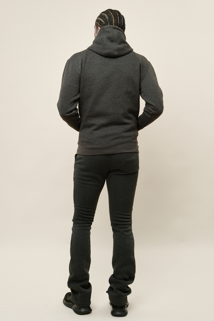 Flared Stacked Fleece Sweat Pants