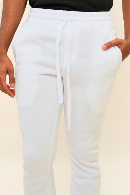 Flared Stacked Fleece Sweat Pants