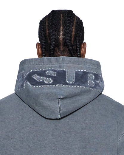 4X4 PAISE BIGGIE HOODIE CHARCOAL