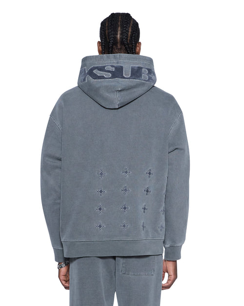 4X4 PAISE BIGGIE HOODIE CHARCOAL