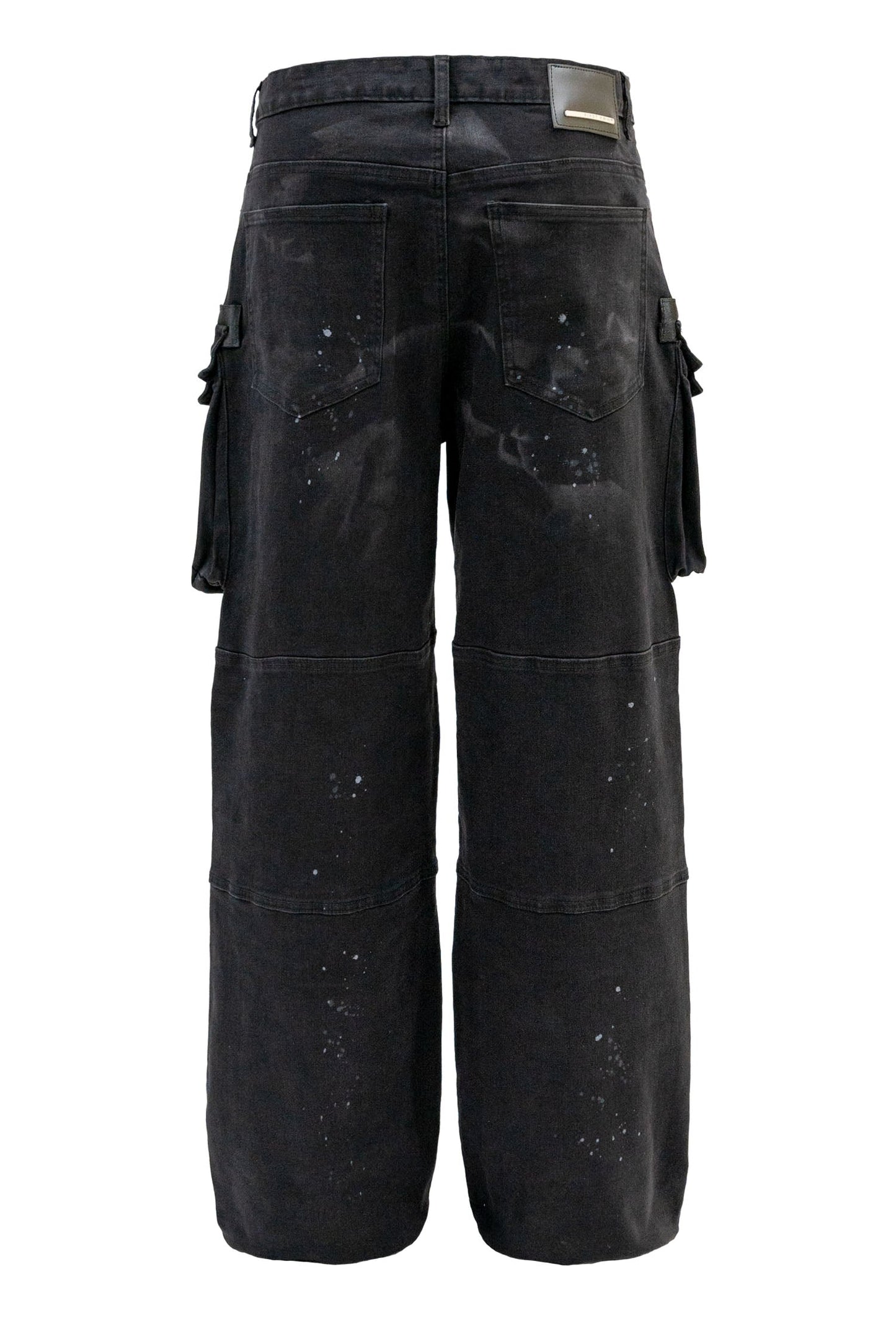 Men's Y2k Wide Fit Utility Baggy Denim Pants
