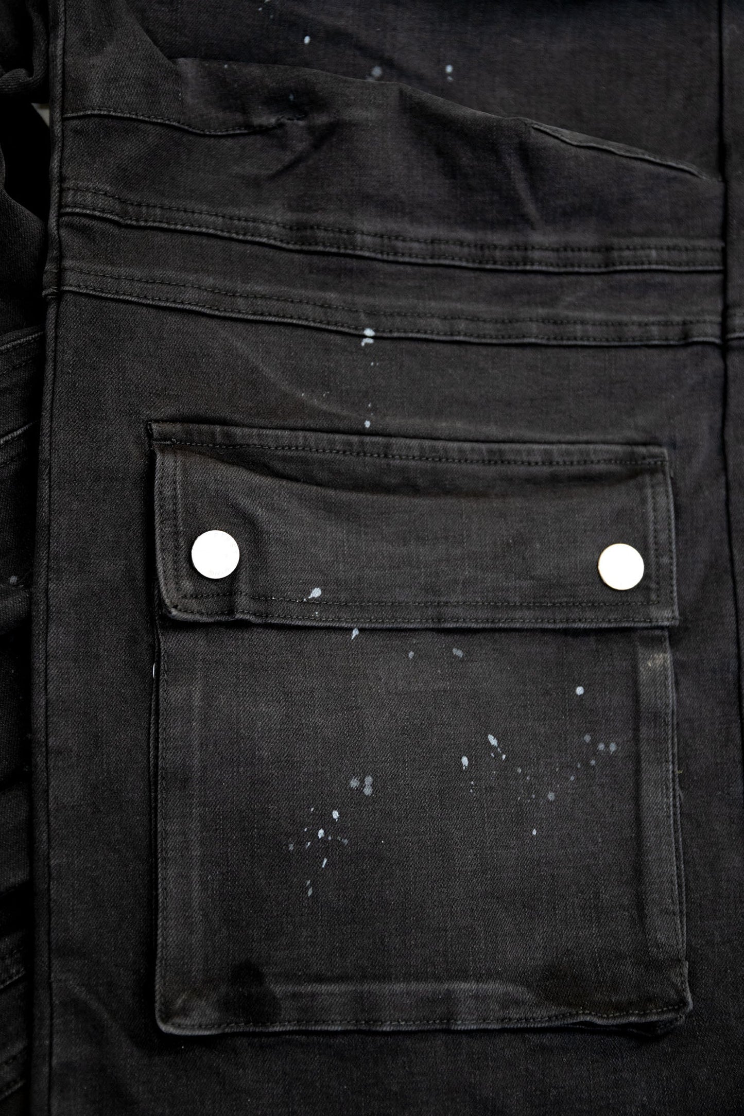 Men's Y2k Wide Fit Utility Baggy Denim Pants
