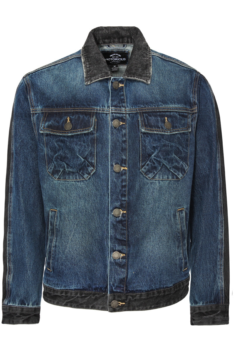 Two Tone Denim Jacket
