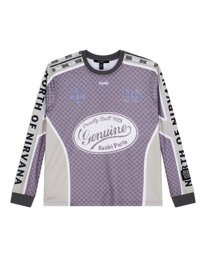GARAGE LS MOTO JERSEY MOSS BLACK