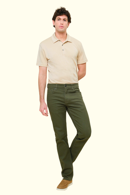 Slim Fit Colored Jeans