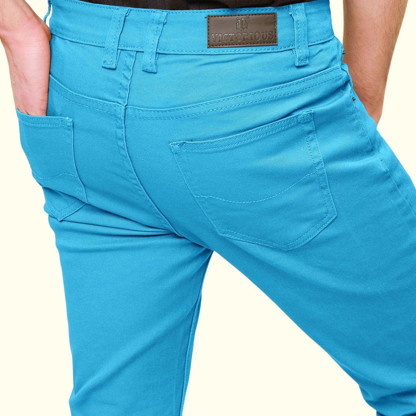 Men's Slim Fit Colored Jeans