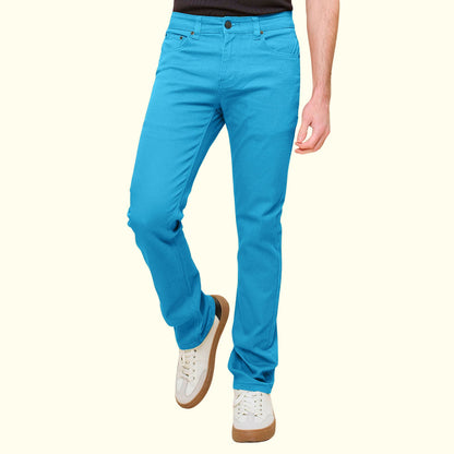 Men's Slim Fit Colored Jeans