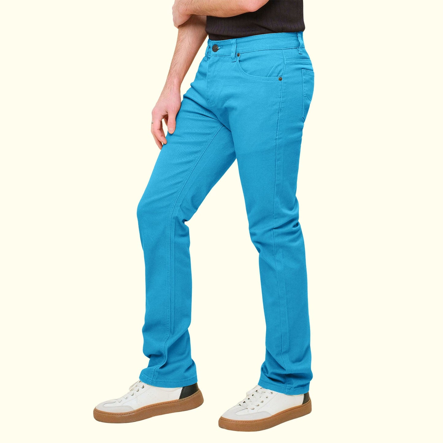 Men's Slim Fit Colored Jeans