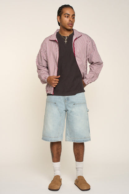 Baggy Fit Carpenter Denim Shorts