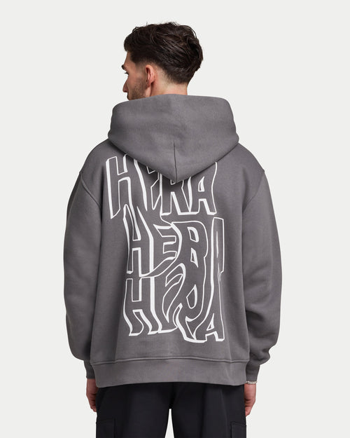 Mens Graffiti Oversized Hoodie