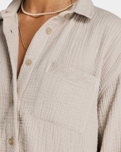 Womens Resort Long Sleeve Shirt
