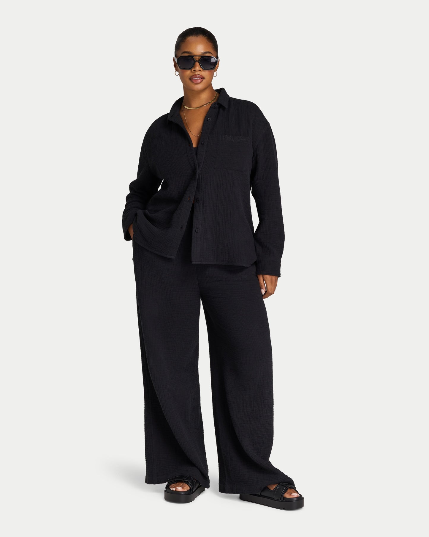 Womens Resort Long Sleeve Shirt