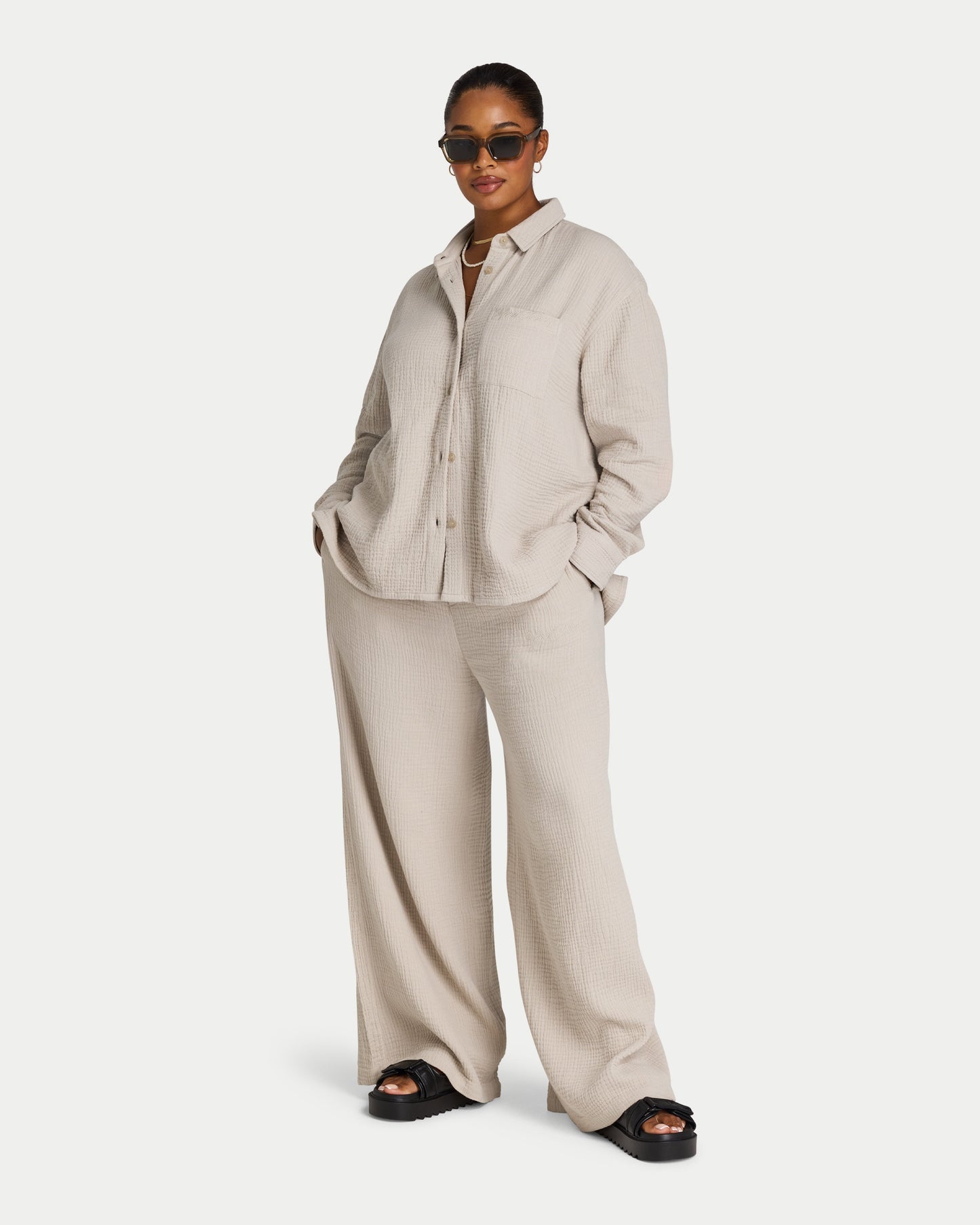 Womens Resort Long Sleeve Shirt