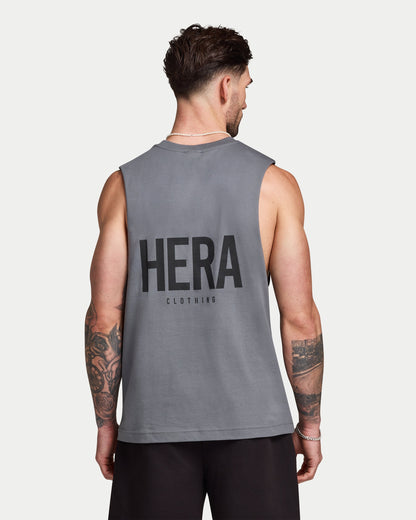Mens Staple Oversized Tank